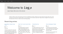 Desktop Screenshot of logn.net
